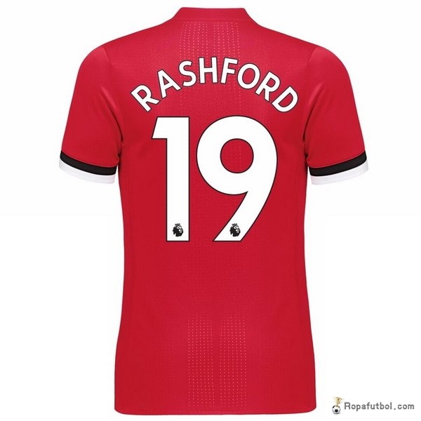 Camiseta Manchester United Replica Primera Ropa Rashford 2017/18